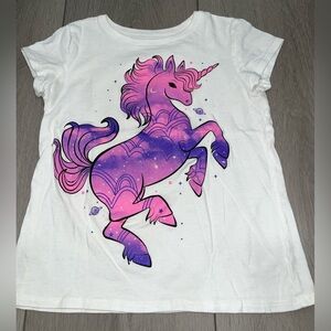 The Children’s Place Magical Purple and Pink Unicorn Shirt
